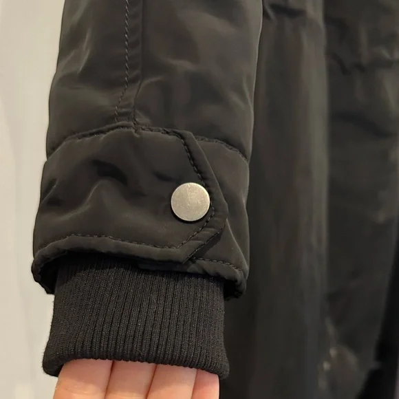 GAP pimaloft black winter coat S - Picture 3 of 14